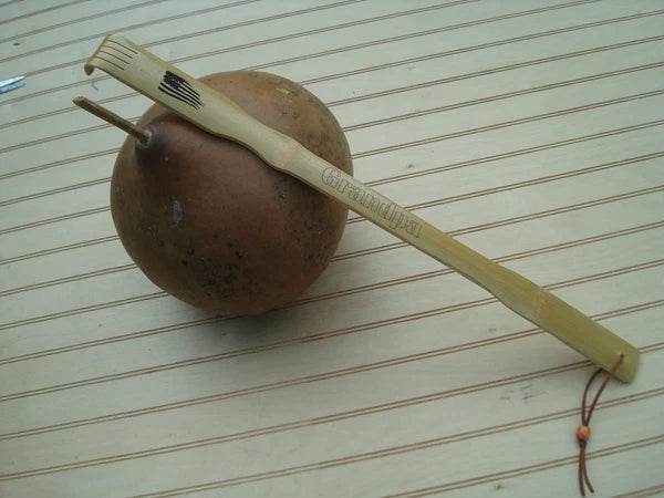 Personalized  Bamboo Back Scratcher 20" , Gift for dad, Best Man, Custom Gift