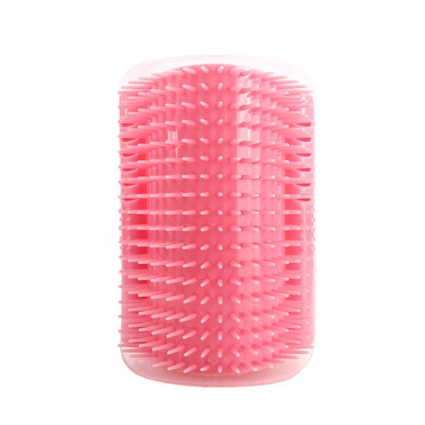 cat wall corner grooming comb pet massage brush hair scratcher