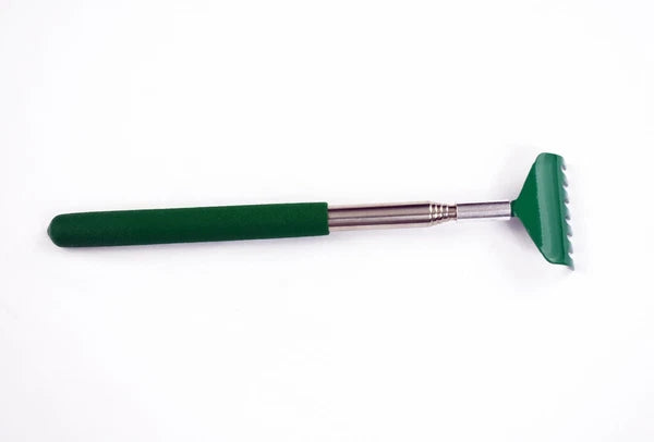 2 PC Extendable Stainless Steel Telescoping Back Scratcher Massager Extends 27"