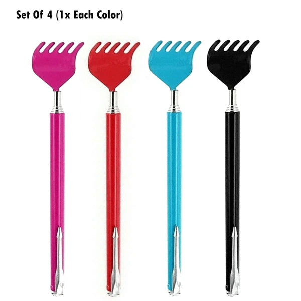 36cm Portable Extendable Back Scratcher with Handy Pen Style Pocket Clip Adults