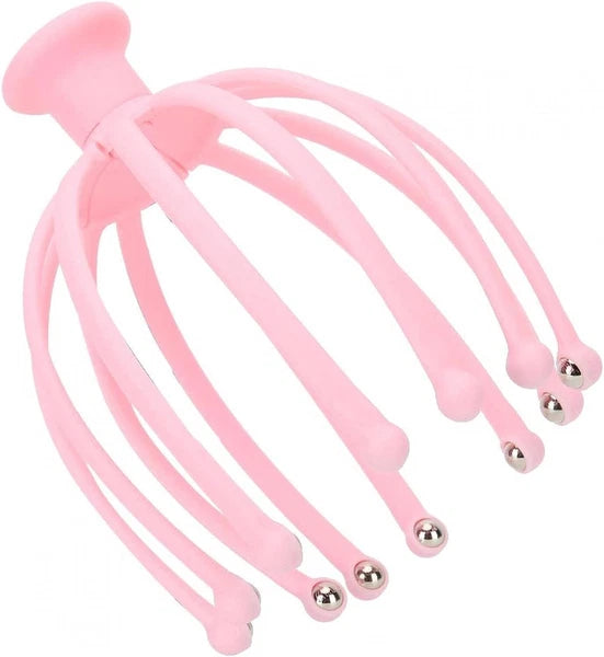 Head Massager Scratcher Neck Massage Scalp Relax Calm Stress Relief Octopus