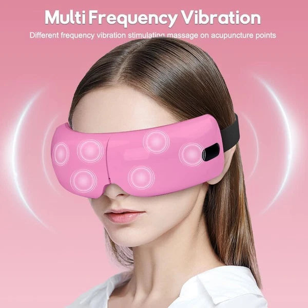 Eye Massager with Heat and Air Compression, Gift for Mon,Eye and Temple Massage