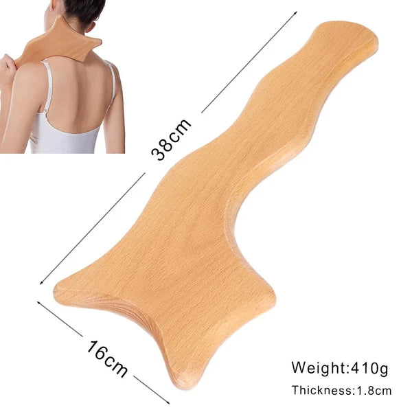 Wooden Massage Tools Anti Cellulite Body Shaping  for Beauty Sore Muscle Relief