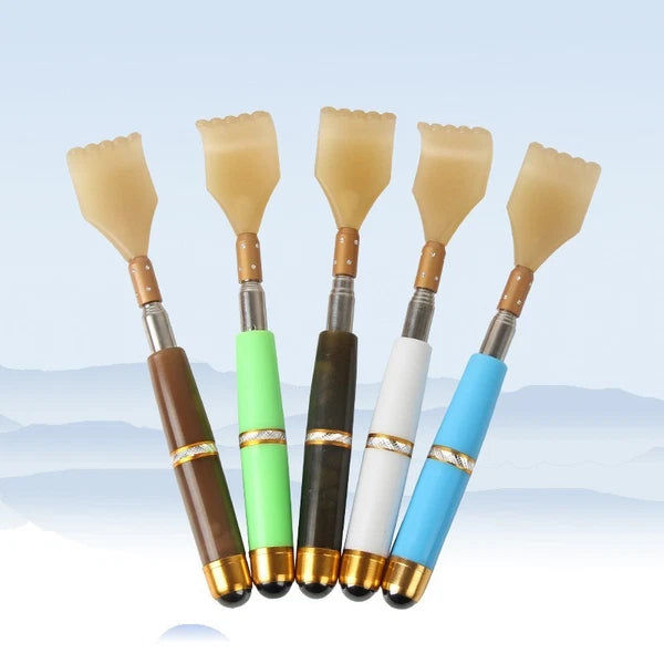 Telescopic Back Scratcher Metal Extending Massager Portable Gift For Parents
