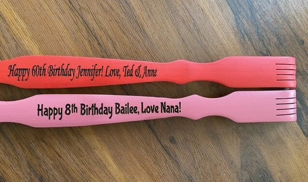 Personalized(Engraved)~19” Colorful Wooden Back Scratcher,Gift for everyone