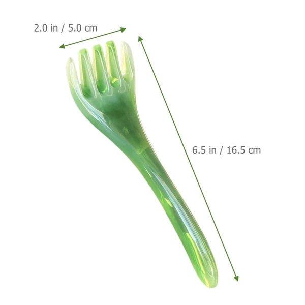 3 Pcs Meridian Comb Hair Massager Scalp Brush Kits Tool Scratcher