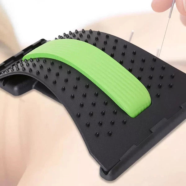 2PCS Back Stretcher for Lower Back Pain Relief Back Cracking Device Multi-Level