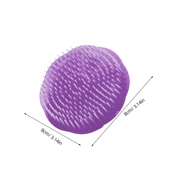 4 Pcs Shampoo Brush Scratcher for Dandruff Hair Scalp Massager