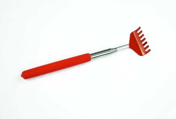 2 PC Extendable Stainless Steel Telescoping Back Scratcher Massager Extends 27"