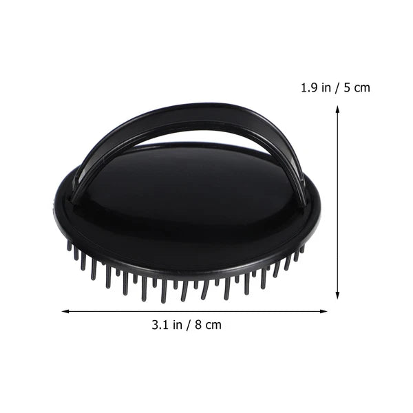 2 Pieces Shampoo Brush Hair Massager Scalp Washing Gloves Scratcher