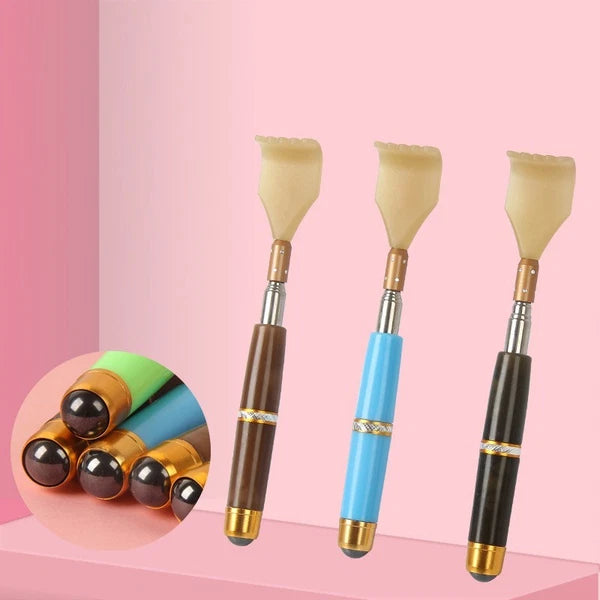 Telescopic Back Scratcher Metal Extending Massager Portable Gift For Parents