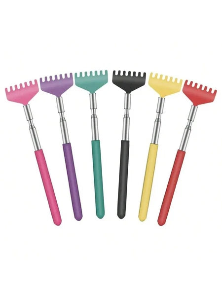 BEAR CLAW RAKE BACK SCRATCHER Metal Extending Massager Telescopic Portable UK