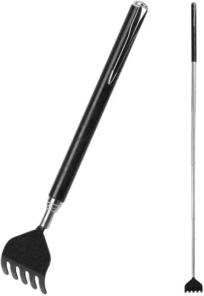 36cm Portable Extendable Back Scratcher with Handy Pen Style Pocket Clip Adults