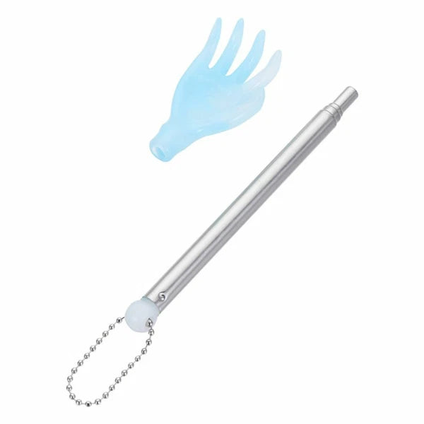 Backscratcher Finger-Like Extendable Massage Stick Telescoping Back Scratcher