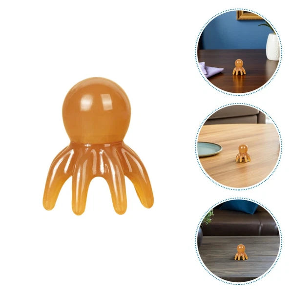 4 Pcs Octopus Massage Comb Scalp Massager Brush Hair Scratcher for