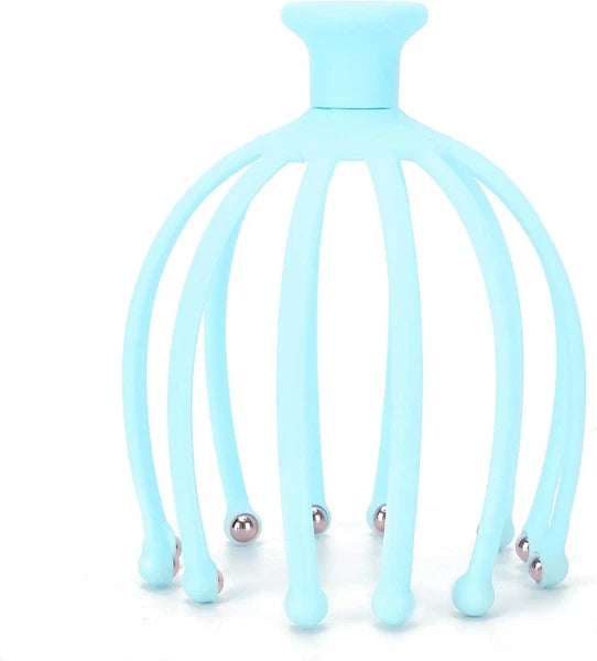 Head Massager Scratcher Neck Massage Scalp Relax Calm Stress Relief Octopus
