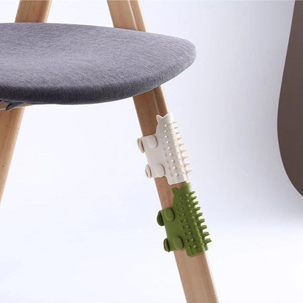 Silicone Cat Scratching Rubbing Brush Cat Scratcher Massager  Grooming Table