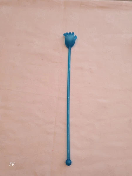Hand Shape Back Scratcher Long Reach Massager Plastic 38cm Long - Colour Choice