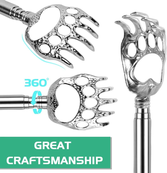 6 Pack Back Scratcher for Men Women, Christmas Stocking Stuffers Novelty Idea B