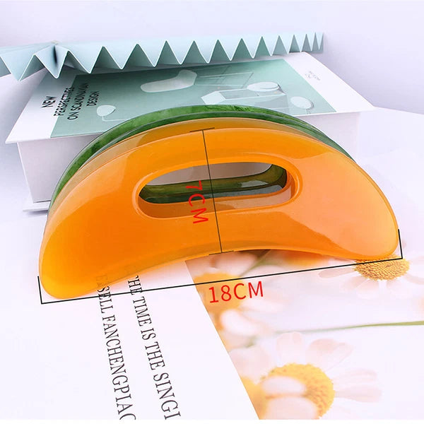 Face Neck Back Acupuncture Massage Gua Sha Board Resin Beeswax Massager Tool Set