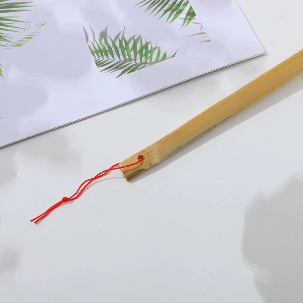 1-5X Bamboo Massager Back Scratcher Wooden Body Stick Roller Itch Rela UK
