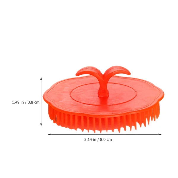 4 Pcs Shampoo Brush Scratcher for Dandruff Hair Scalp Massager
