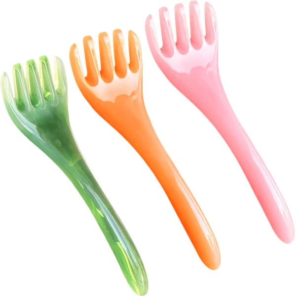 3 Pcs Meridian Comb Hair Massager Scalp Brush Kits Tool Scratcher
