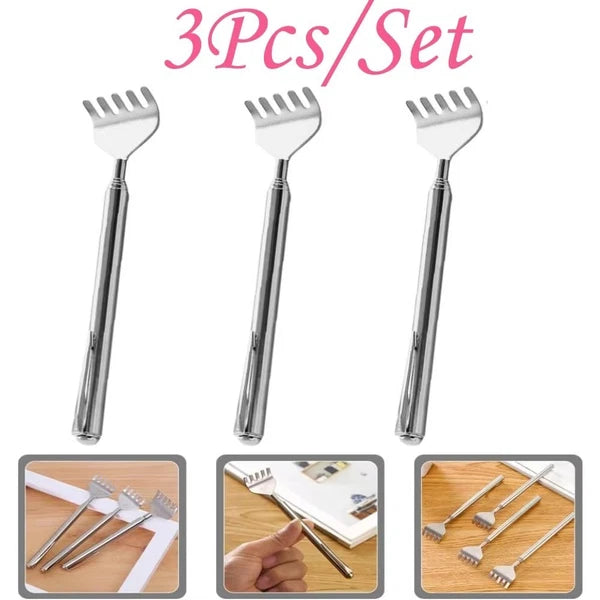 Back Scratcher Stainless Steel Telescopic Retractable  Massager Shipped from UK