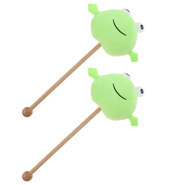 2 Pcs Knock Back Stick Scratcher Child Cartoon Massaging Bars Massage Hammer