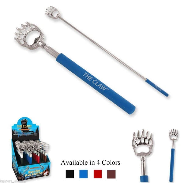 Bear Claw Extendable Telescopic Back Scratcher- ** Options - Pick Your Color