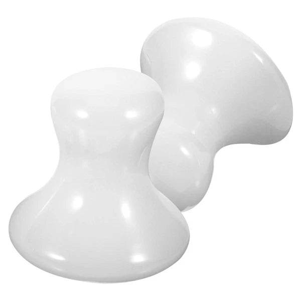 2 Pcs Massage Stone Guasha for Body Scratcher Women