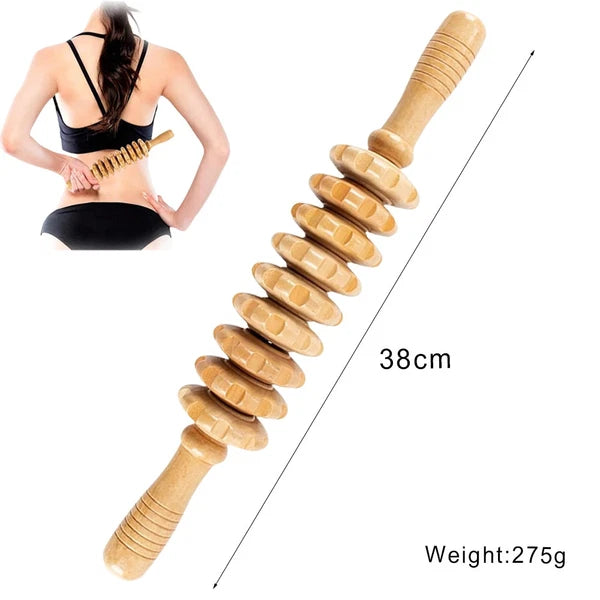 Wooden Massage Tools Anti Cellulite Body Shaping  for Beauty Sore Muscle Relief