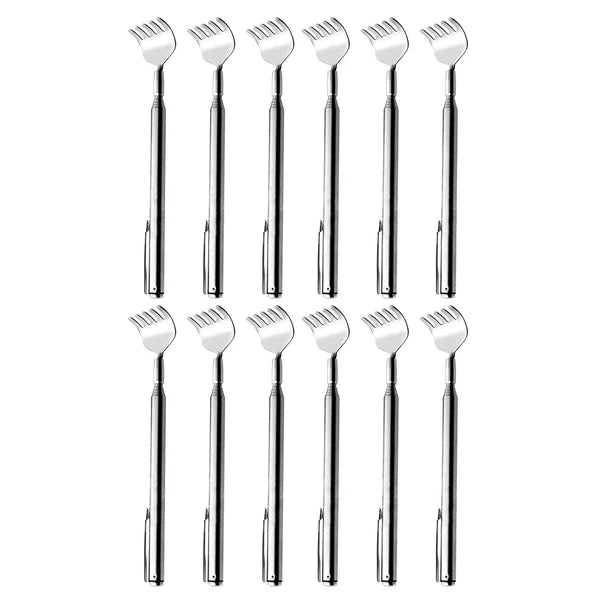 Metal Stainless Steel Back Scratcher Telescopic Extendable Claw Extender US