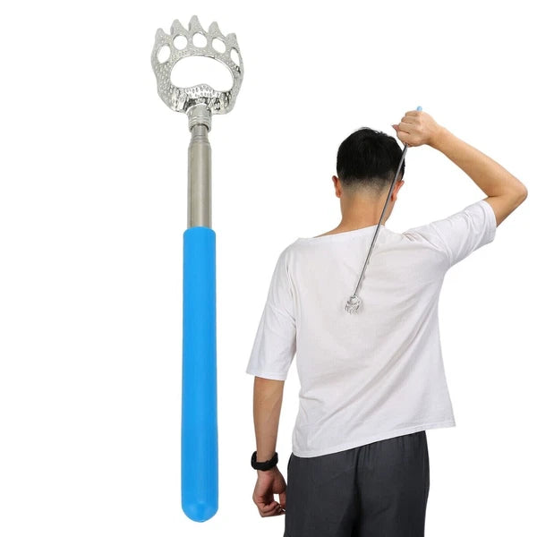 BEAR CLAW BACK SCRATCHER Metal Extending Extendable Massager Portable Telescopic