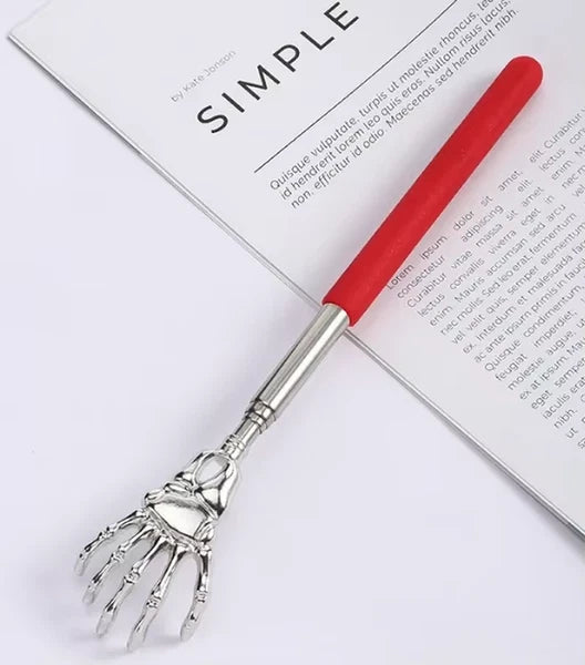 Stainless Steel Telescopic Back Scratcher Extendable Itch Relief Tool