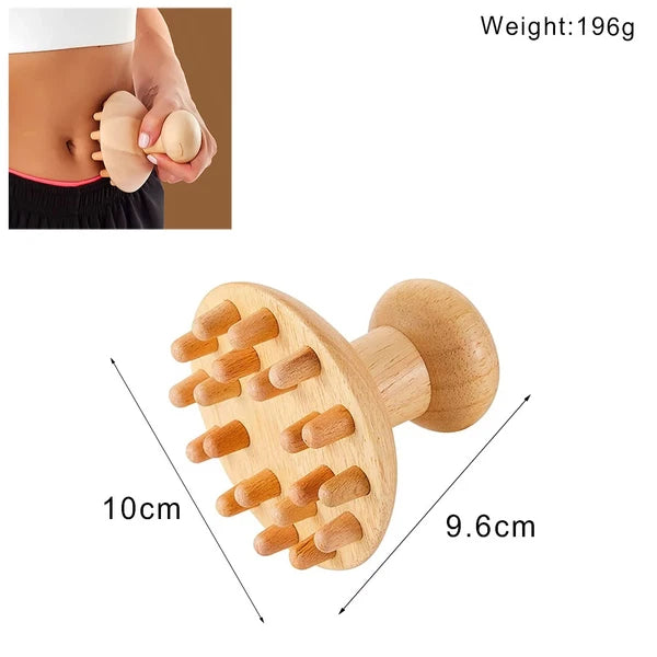 Wooden Massage Tools Anti Cellulite Body Shaping  for Beauty Sore Muscle Relief