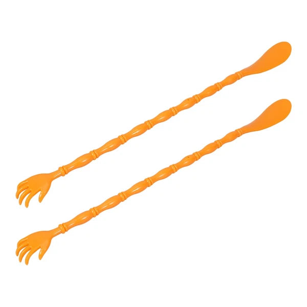 2 Pcs Itchy Claw Shoe Horn Anti Massager Back Scratcher and Shoehorn
