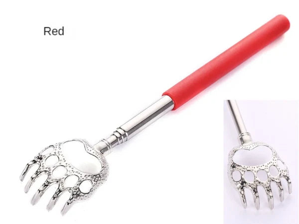 BEAR CLAW / RAKE BACK SCRATCHER Metal Extending Massager Telescopic Portable UK