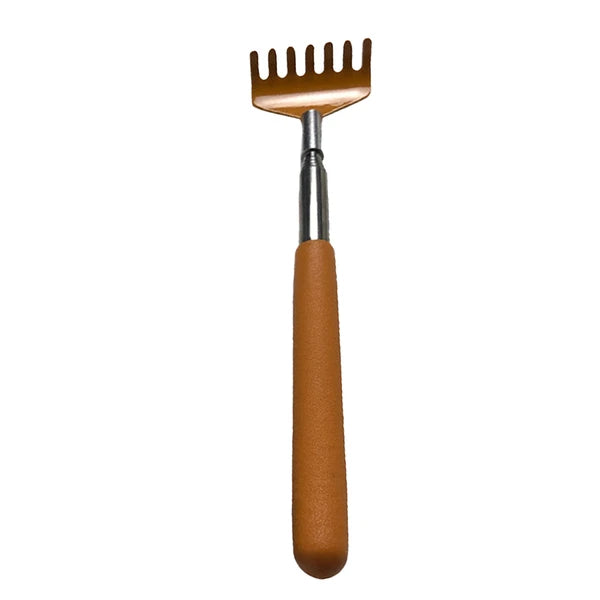 Portable Extended Back Scraper Stainless Steel Telescopic Back Scraper Tickle#