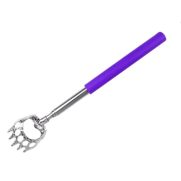 BEAR CLAW / RAKE BACK SCRATCHER Metal Extending Massager Telescopic Portable UK
