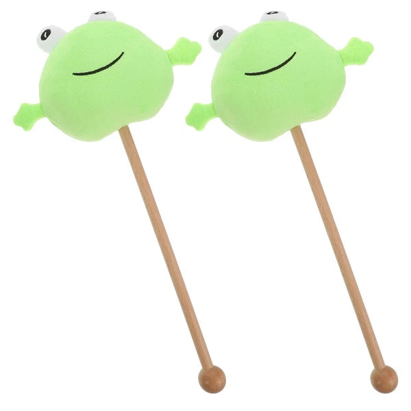 2 Pcs Knock Back Stick Scratcher Child Cartoon Massaging Bars Massage Hammer