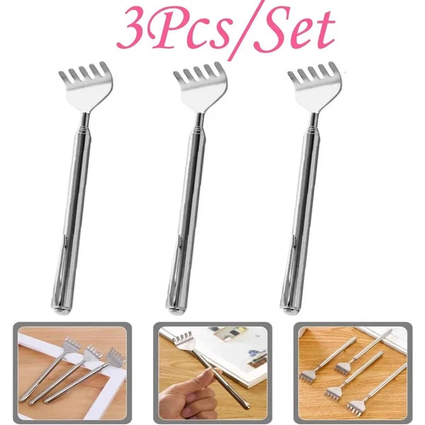 Back Scratcher Stainless Steel Telescopic Retractable Massager Shipped from UK