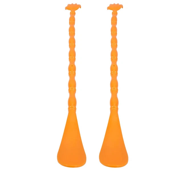 2 Pcs Itchy Claw Shoe Horn Anti Massager Back Scratcher and Shoehorn