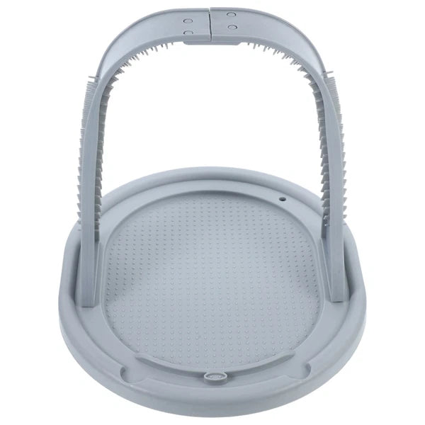 Arched Wool Rubbing Device Cat Self Grooming Massager for Indoor Cats