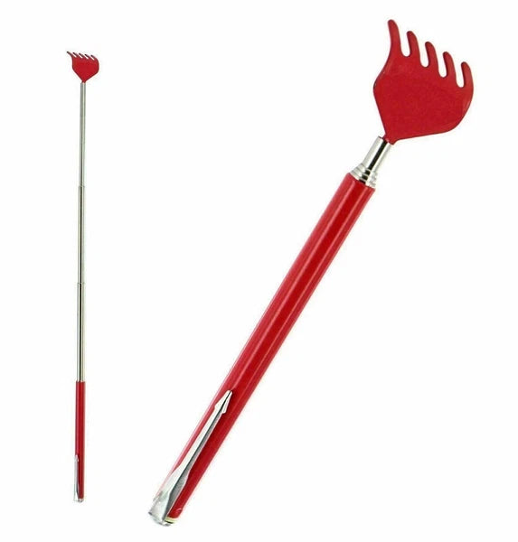 BEAR CLAW / RAKE BACK SCRATCHER Metal Extending Massager Telescopic Portable UK