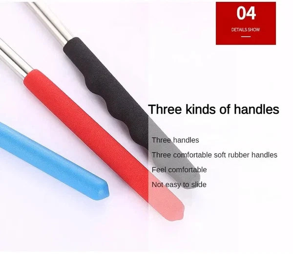 BEAR CLAW / RAKE BACK SCRATCHER Metal Extending Massager Telescopic Portable UK