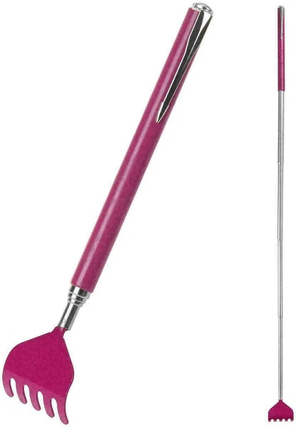 36cm Portable Extendable Back Scratcher with Handy Pen Style Pocket Clip Adults