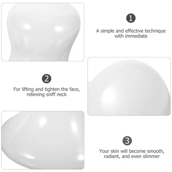 2 Pcs Massage Stone Guasha for Body Scratcher Women