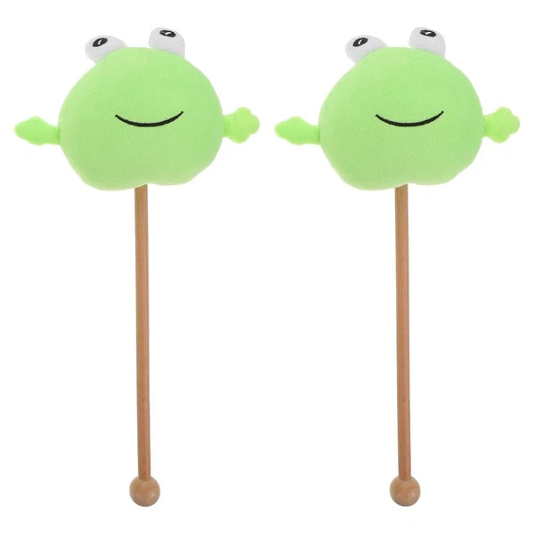 2 Pcs Knock Back Stick Scratcher Child Cartoon Massaging Bars Massage Hammer