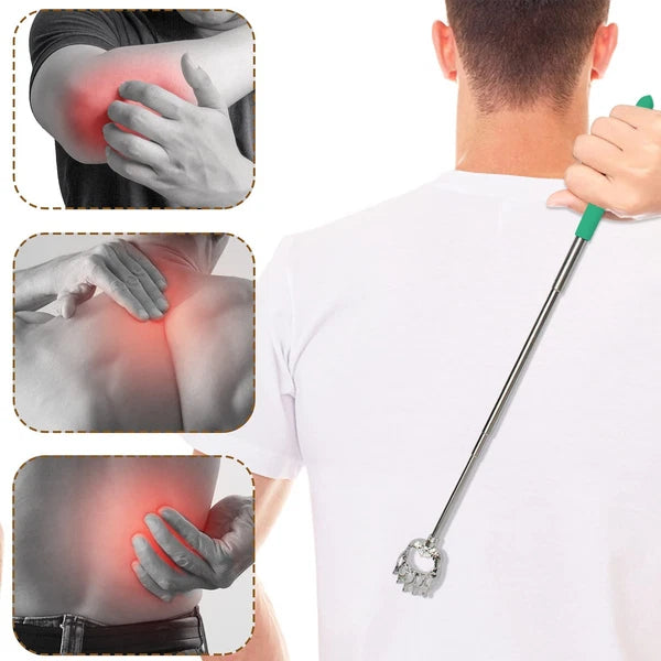 6 Pack Back Scratcher for Men Women, Christmas Stocking Stuffers Novelty Idea B